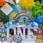 Baby One Number Marquee Rental for Forest City Bounce and Event Rental